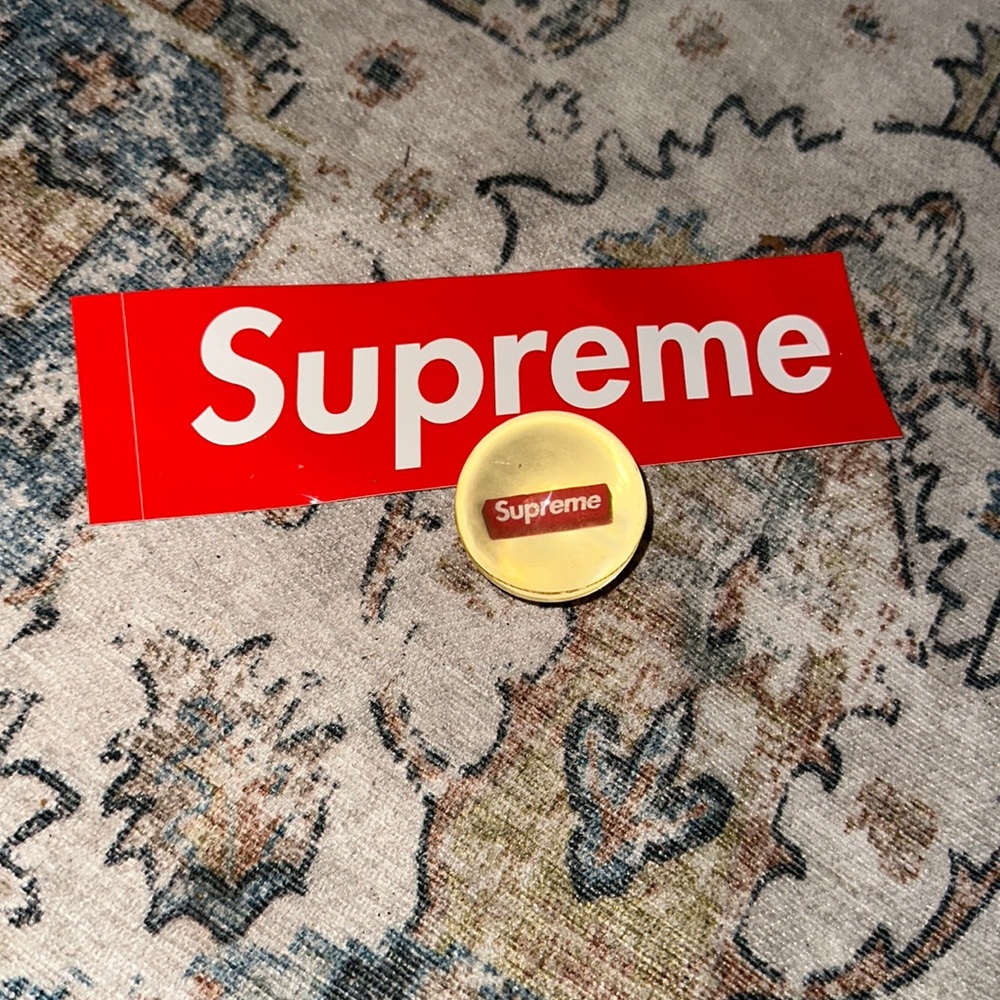 Supreme Ball and Sticker